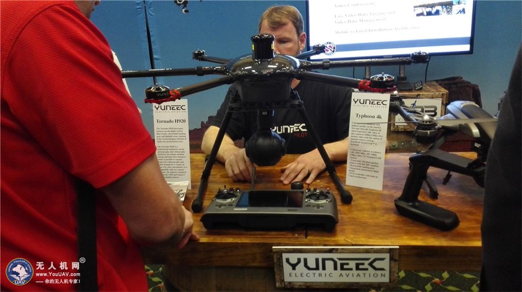  YUNEEC昊翔携台风和旋风两大系列亮相美国无人机经销商博览会