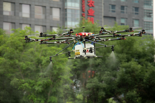 现代农装 多旋翼农用无人机 