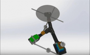 史上最简易无人机 机身仅有一个运动部