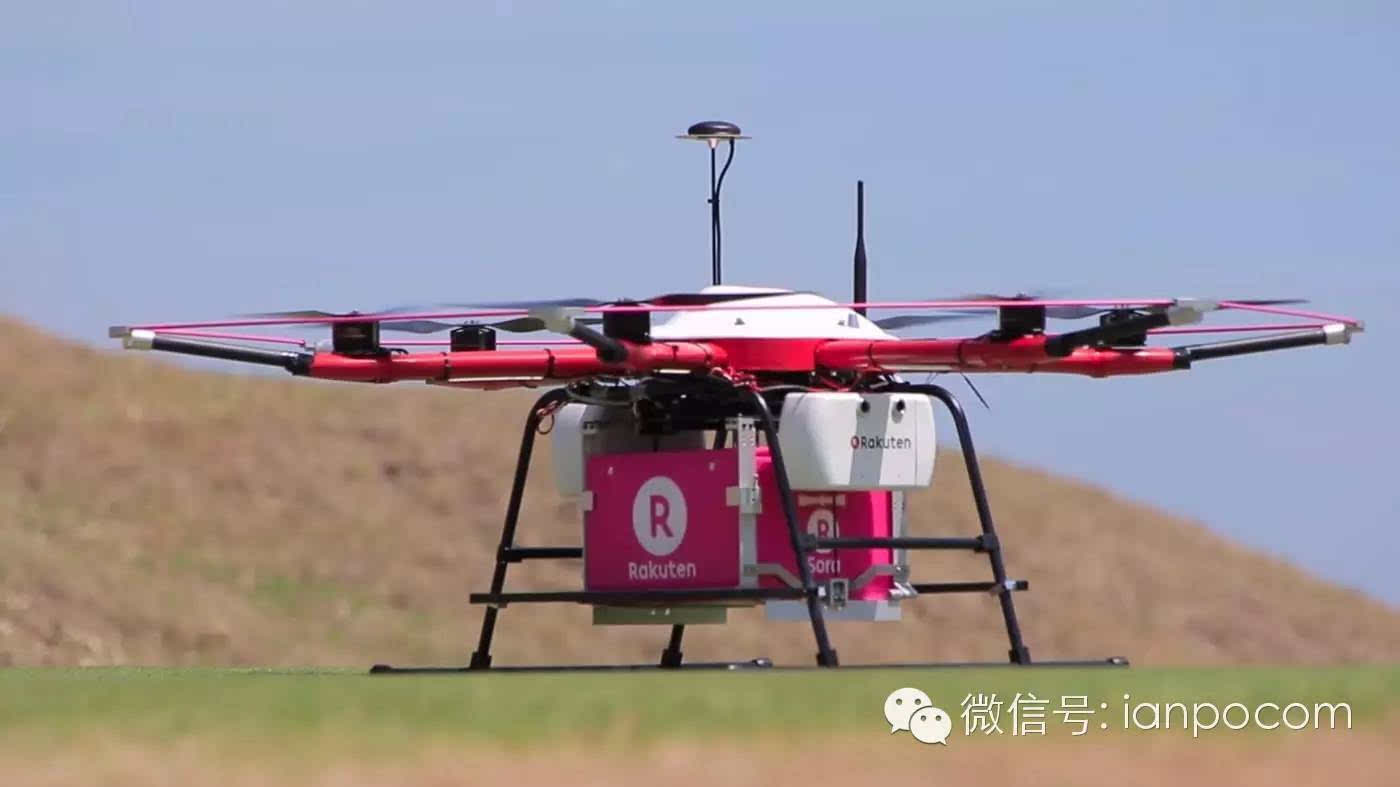 日本Rakuten高尔夫场开展无人机投递业务,可APP进行在线预约