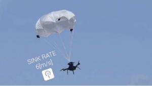 无人机宝宝不要怕，SafeAir降落伞让你不会摔坏