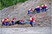 地震抢险演练首次出动无人机