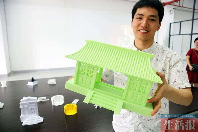 3D打印的房子能住 职教学生展示建筑新技术