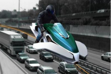 一款飞行电摩DE007