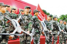 宝安组建民兵无人机分队