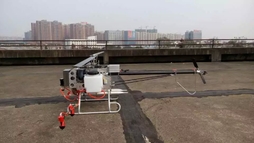 TH80-3单旋翼油动植保机 农用汽油无人机 喷洒农药施肥