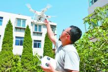 无人机航拍360°校园 "全景海大"惹火朋友圈