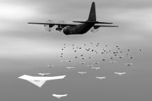 美军研发无人机集群