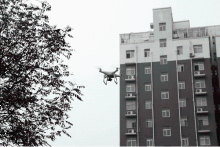 郑州治“老赖” 都用上无人机了