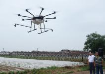 无人机免费帮贫困户喷农药 每人年增加收入2万余元