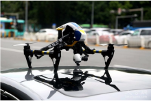 司机开车不能再任性 深圳无人机天上抓拍 查违无死角