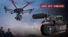 玩过无人机直播吗？神奇的JVC摄像机助力航拍直播
