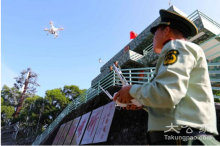 粤边防三大利器缉私反偷渡 多功能微型无人机抢眼