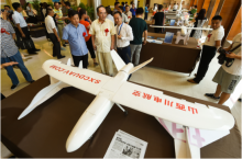 工业级航空无人机展览受热捧