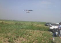 淮南八公山推广无人机喷洒农药