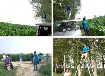 天途航空植保无人机为陕西渭南驱除虫害