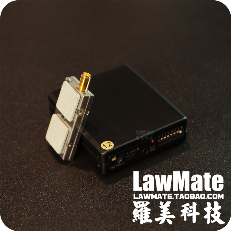 lawmate罗美科技1.2G1000mw无线音视频发射接收器FPV航拍1W图传_无人机网（www.youuav.com)
