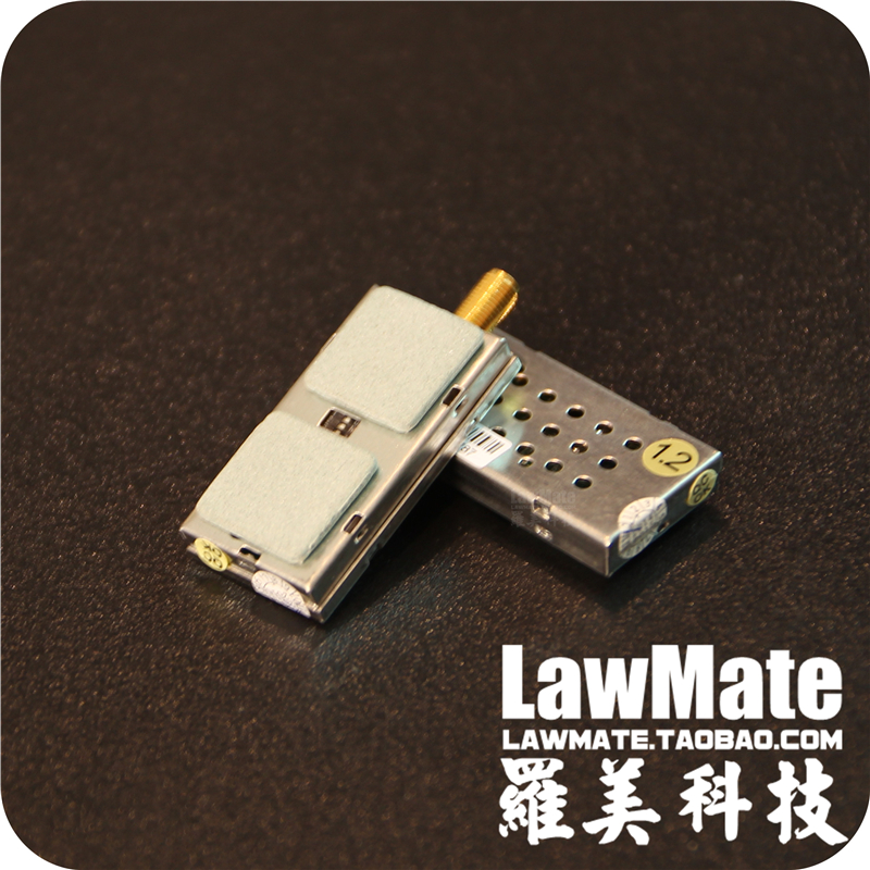 lawmate罗美科技1.2G1000mw无线音视频发射模块FPV航拍监控1W图传