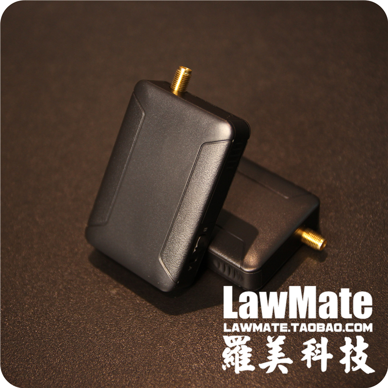 lawmate罗美科技1W无线视频接收机5~16V宽电压FPV航拍监控图传