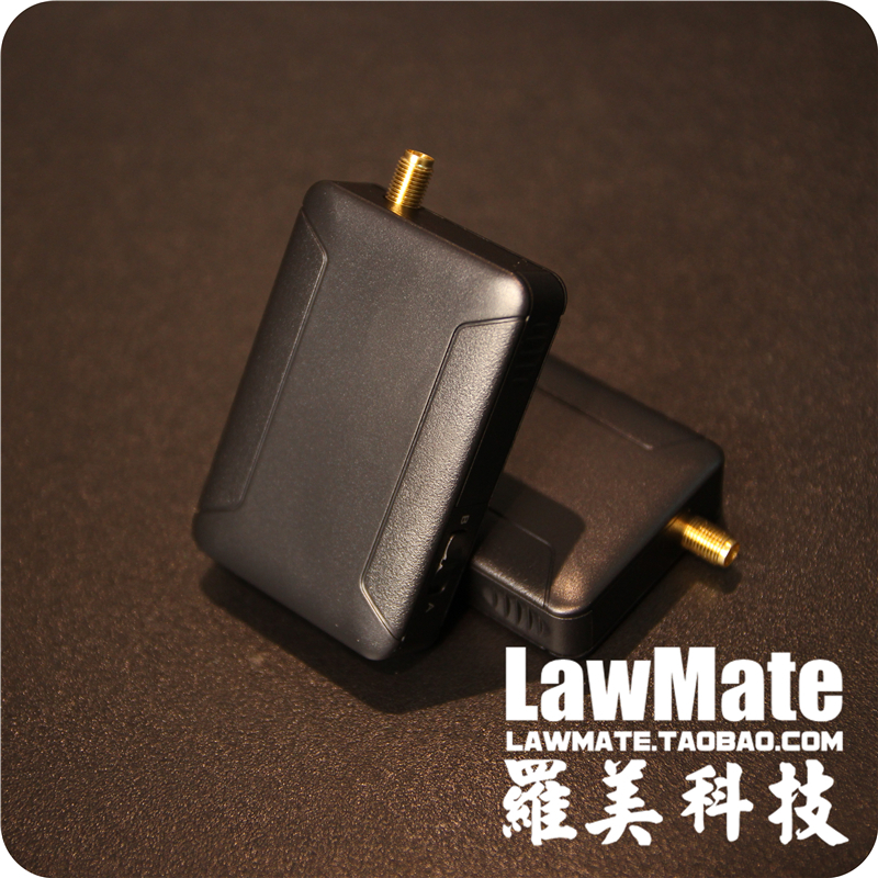 lawmate罗美科技1W无线视频接收机5~16V宽电压FPV航拍监控图传_无人机网（www.youuav.com)
