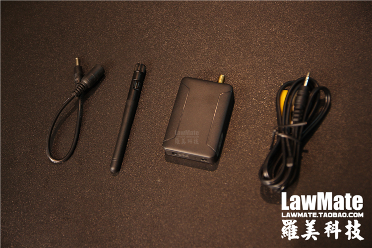 lawmate罗美科技1W无线视频接收机5~16V宽电压FPV航拍监控图传