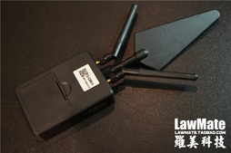 罗美科技lawmate全频扫描仪WCH-250X进化版FPV航拍监控图传接收机