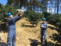 贺州供电局：运用无人机排查线路盲区安全隐患