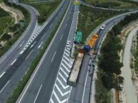 兰州高速交警添新兵无人机开始执勤