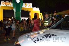 无人机、排爆机器人上阵守护啤酒城