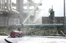 灭火机器 人无人机全出动 咋回事？