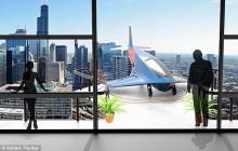 这个公寓的阳台可停无人机 还能打飞的