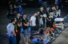 全国大学生机器人大赛深圳总决赛 无人机英雄机器人首亮相