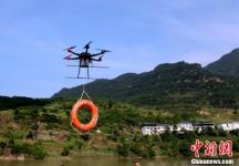 四川广元消防综合救援演练无人机等装备亮相