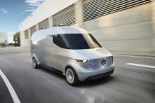 奔驰Vision Van概念车 配无人机送快递