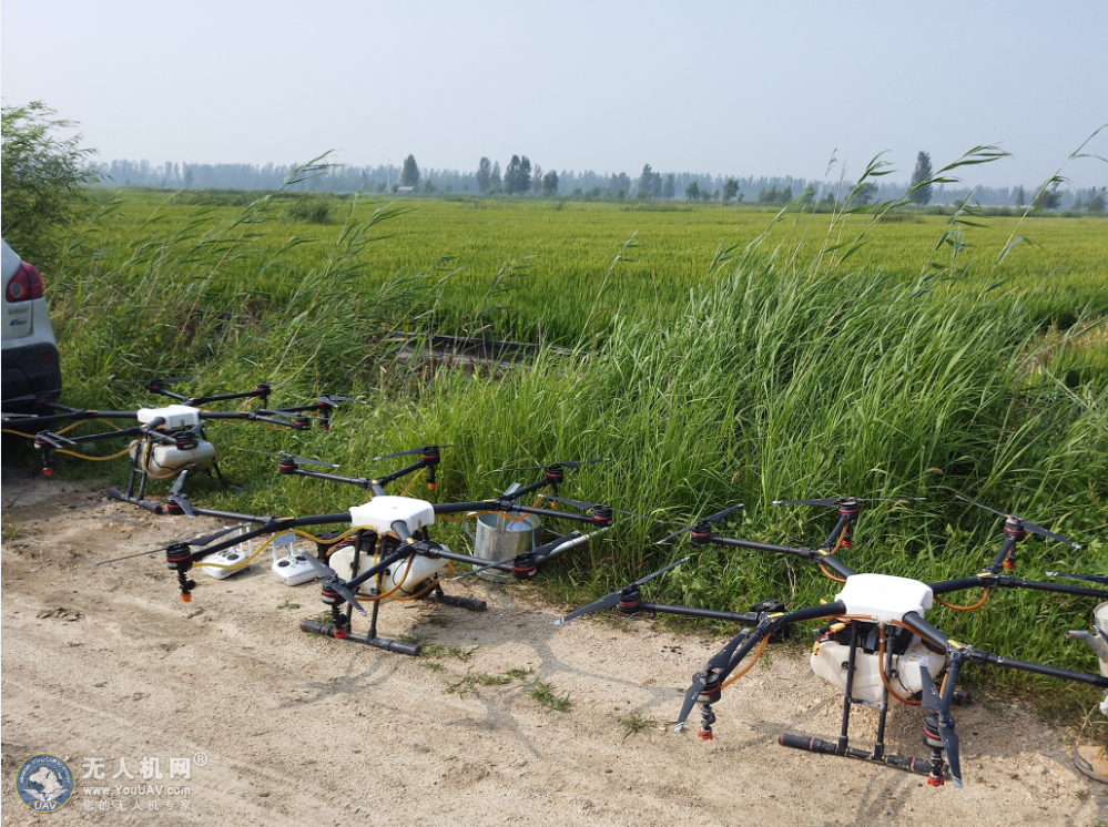 农业植保，无人机喷洒农药