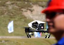 中国移动应急通信拉练 无人机成“奇兵”