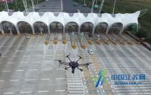 无人机巡查南京道路