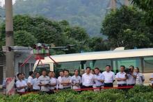 珠海市委，金湾区委领导一行莅临羽人农业航空调研