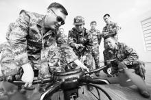 边检展示 巡查无人机