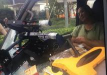 无人机宁波高速上空失控坠机 砸伤一货车乘客