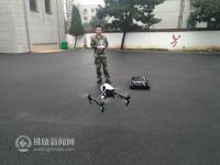 消防配备无人机 快速回传火场状况