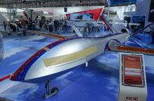 国产无人机外形曝光 似科幻大片