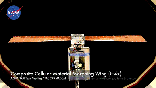 变形的翅膀 - MIT和NASA联手研发适用无人机的可变形机翼