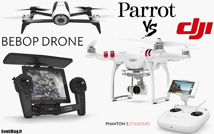 Parrot与大疆?中法无人机强者与强者的对垒