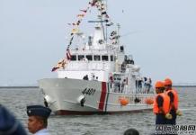 菲渔民在南海发现一海上无人机 机身有美国国家海洋局标志