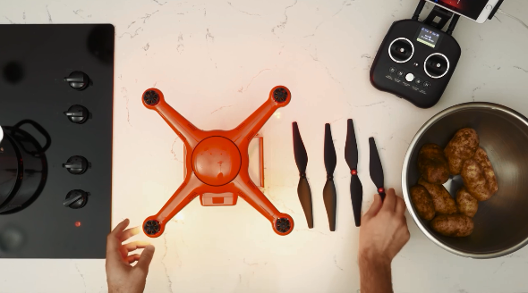 看看无人机如何成为一位大厨