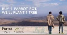 【Parrot 公益行】一件 Parrot Pot 智能花盆 = 一棵树