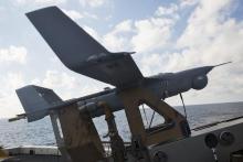 美国海军这样发射回收无人机