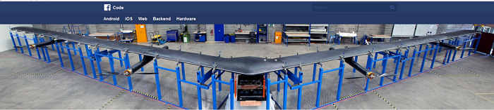 Facebook无人机坠毁：机翼太长、应变设计不足