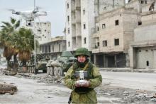 中国造无人机投入叙利亚战场 俄军用来排雷